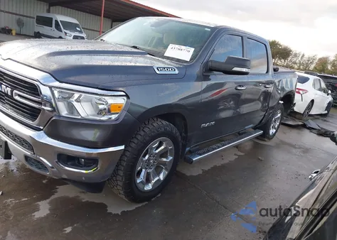 2019 Ram 1500 Big Horn/Lone Star 4X2 5'7 Box from USA, damaged, VIN 1C6RREFG7KN667269